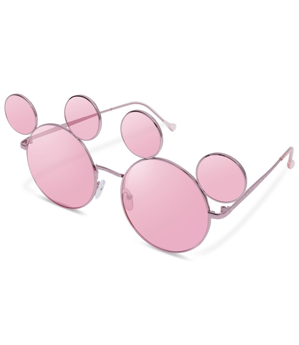 4799 Mouse Ears Sunglasses , Black Cartoon Sun Glasses with Case, Theme